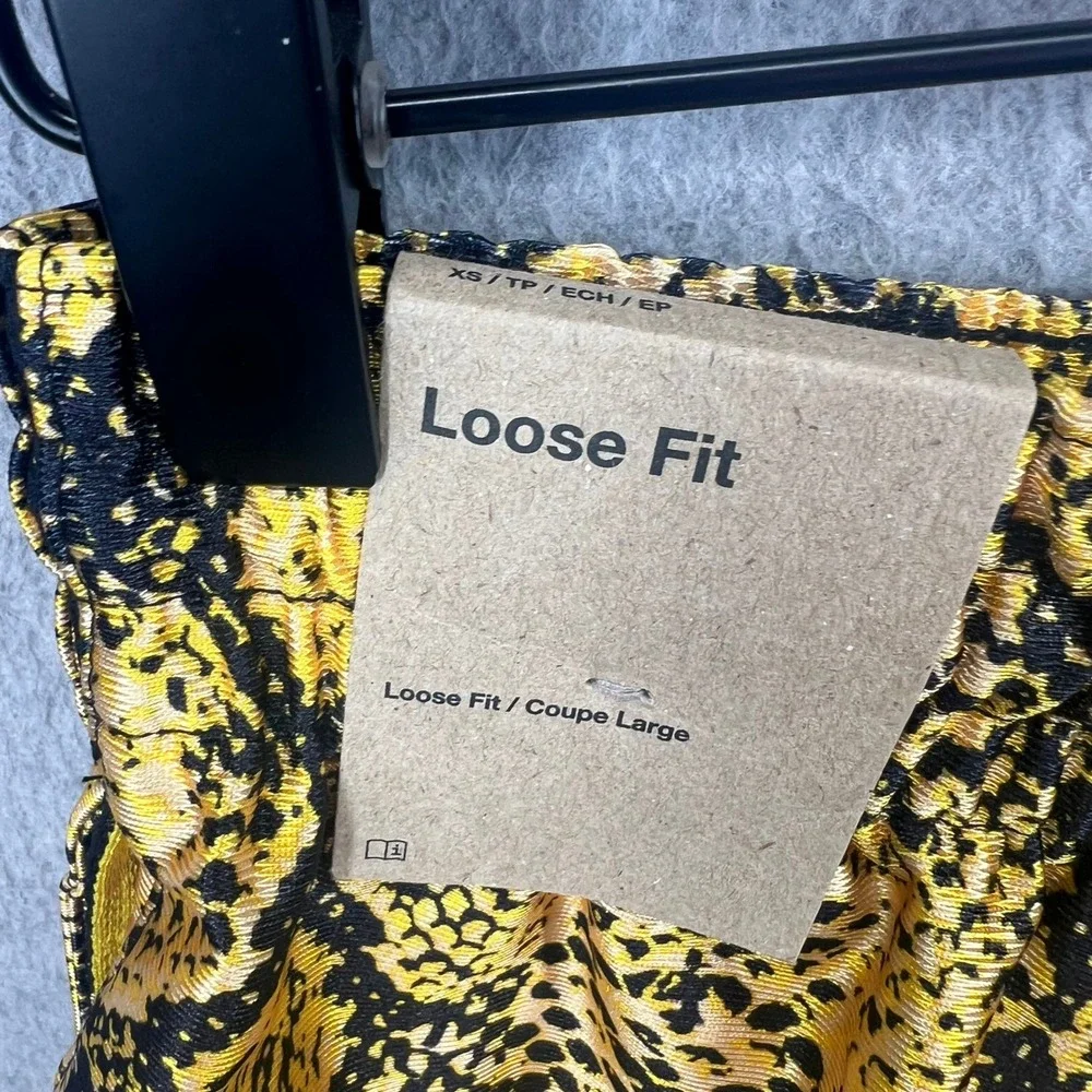 Nike‎ Basketball Fly Crossover Shorts Womens XS Yellow Snakeskin DH7348-709 NWT